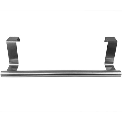 Stainless Steel Over the Door Towel Rack Bar