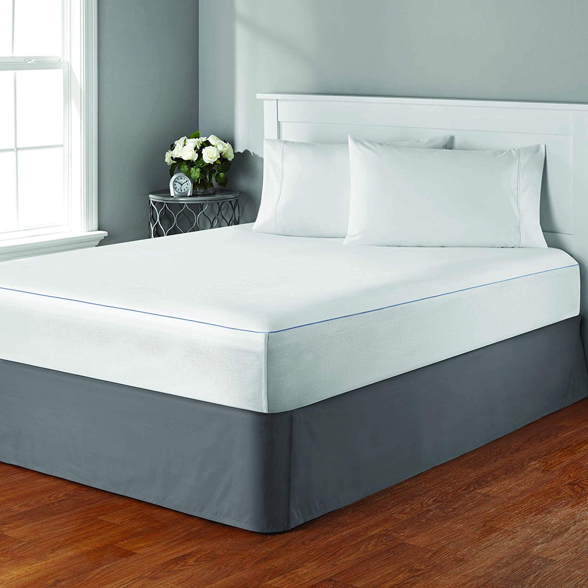 Mattress Encasement Protector - Blocks Out Liquids, Bed Bugs, Dust Mites and Allergens
