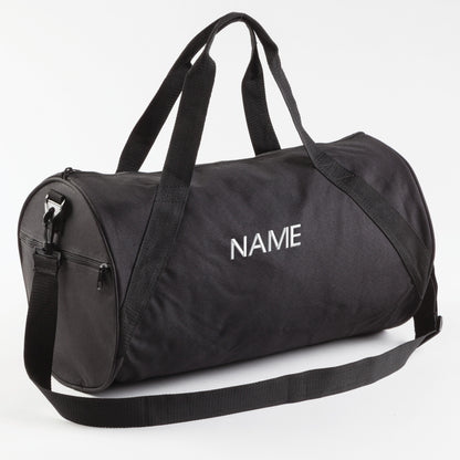 Personalized Travel Bag with White Block Name