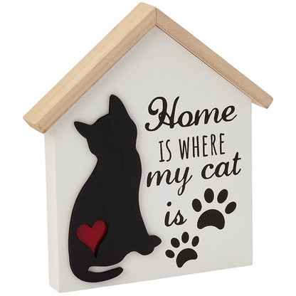 Cat and Dog Lover Wall Decor With Sentiment Or Frame