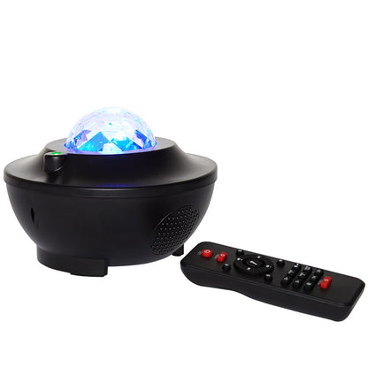 LED Projection Light With Bluetooth Speaker Voice Activated