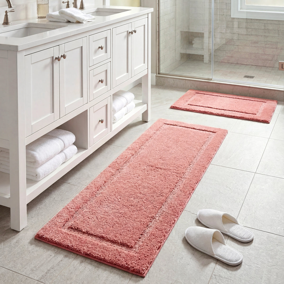 Quick Dry Bath Accent Rug or Runner Rug