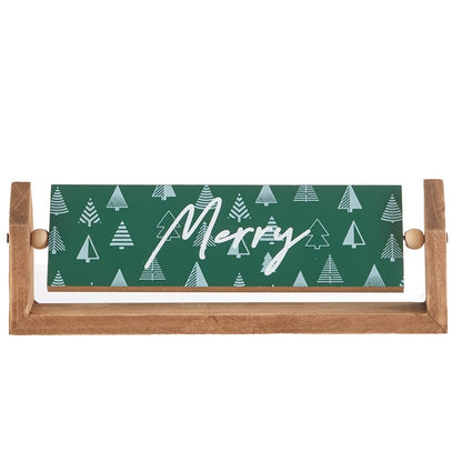 Spinning Double-Sided Signs