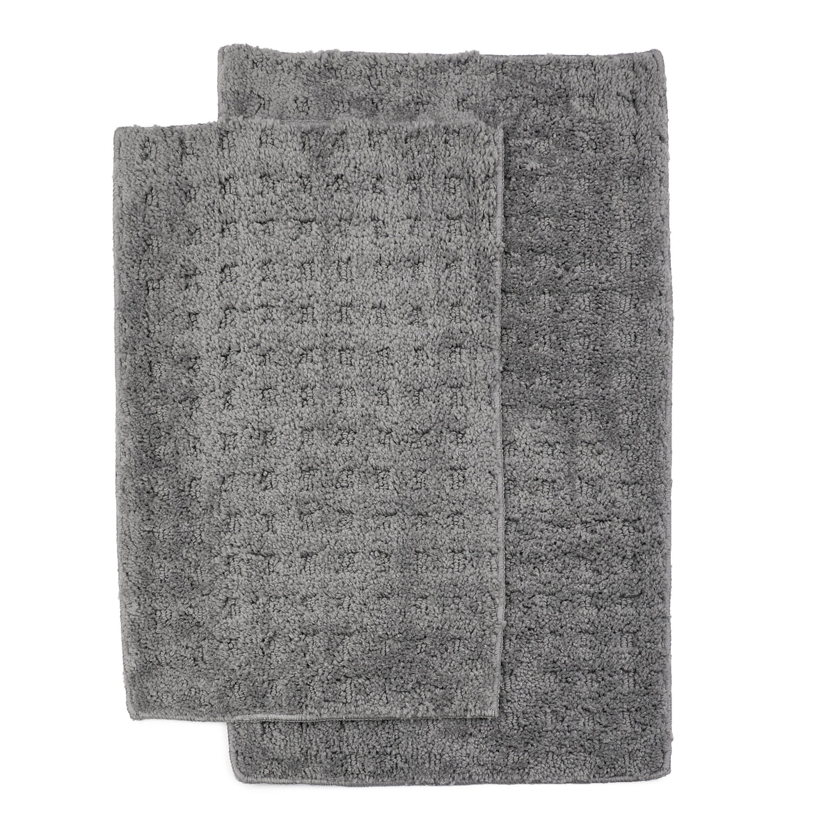 Homewear Soft Sensations Waffle Bath Set with Non-Skid Backing, 2-Pc.
