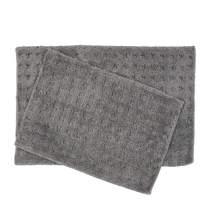Homewear Soft Sensations Waffle Bath Set with Non-Skid Backing, 2-Pc.