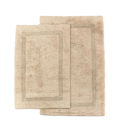 Homewear Sanibel Single Inset Bath Rug Set, 2-Pc.