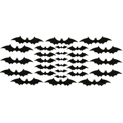 Halloween Bat Decor - 28 Piece Set