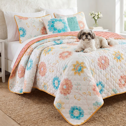 Shana Spring Floral Quilt Collection