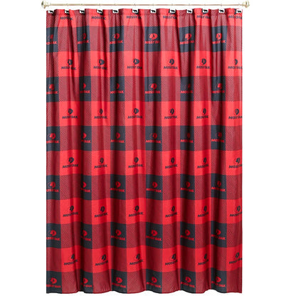 Mossy Oak Buffalo Logo Shower Curtain, Rug, Hand Towels, Valance, Hooks