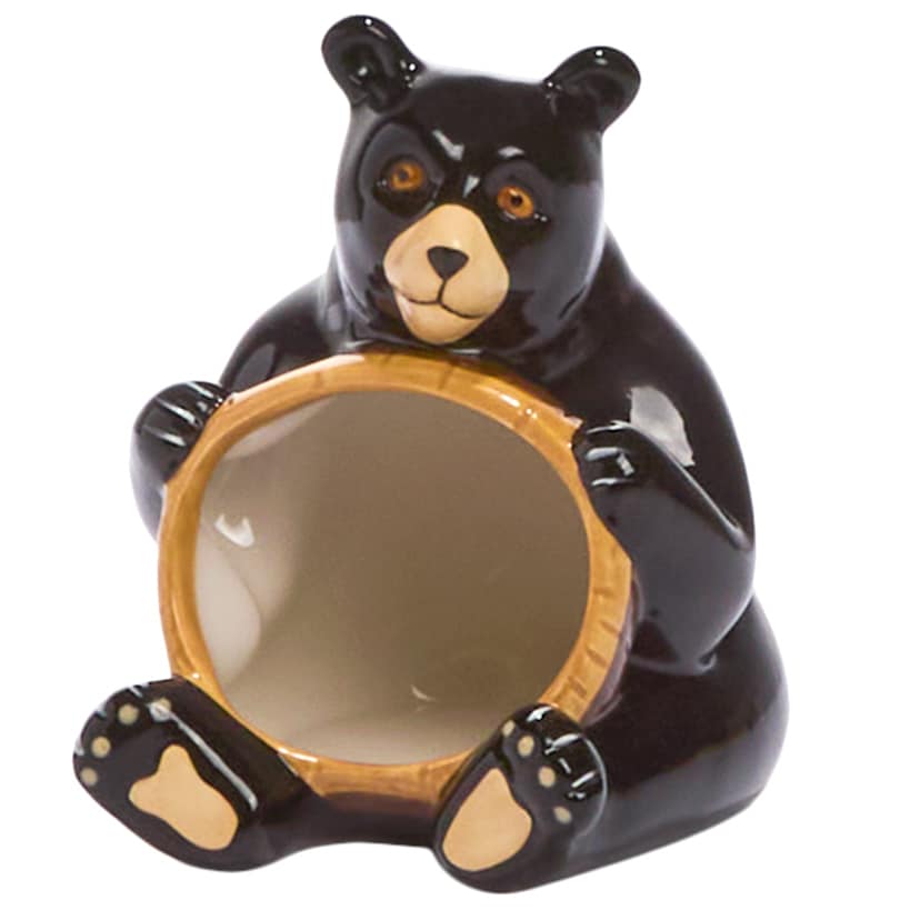 Lodge Kitchen Decor - Sponge Holder, Paper Towel Holder, Salt & Pepper