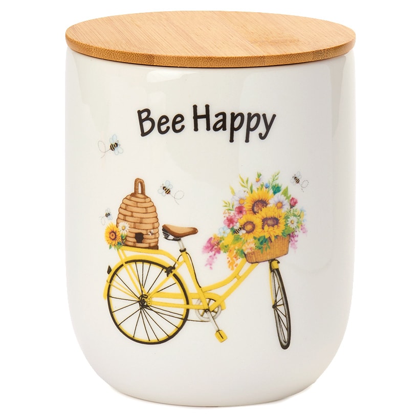 Blooming Springtime Food Storage Canister