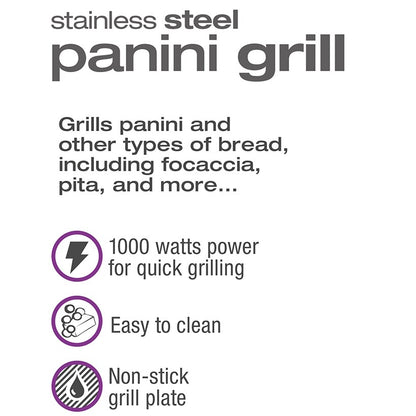 Stainless Steel Panini Grill