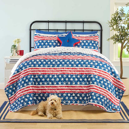 Mossy Oak Stars and Stripes Star Shaped Decorative Pillow