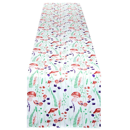 Fairy Garden Mushroom Table Runner or Set of 4 Placemats