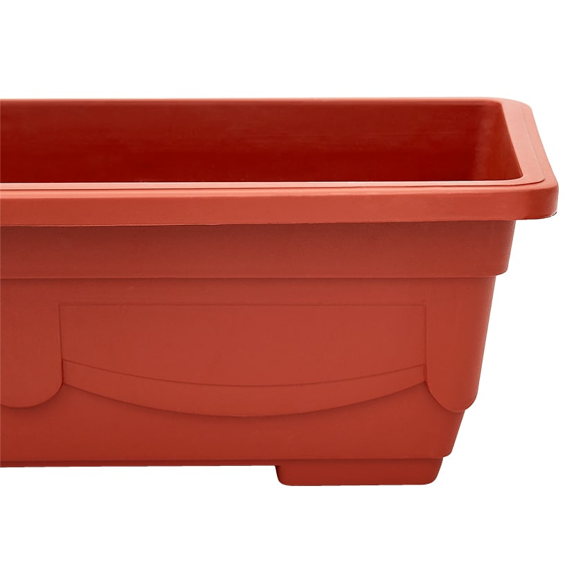 Terracotta-Style Gardening Window Box Planter