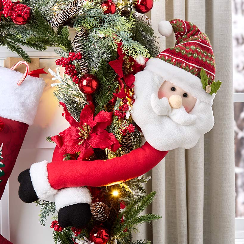 Christmas Character Tree-Top Hugger#select-character_santa