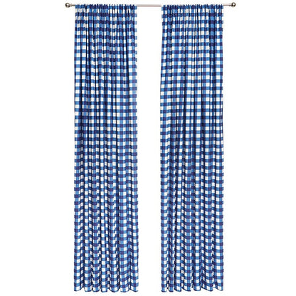 United Plaids Window Panel 50" x63" or 50" x 84"
