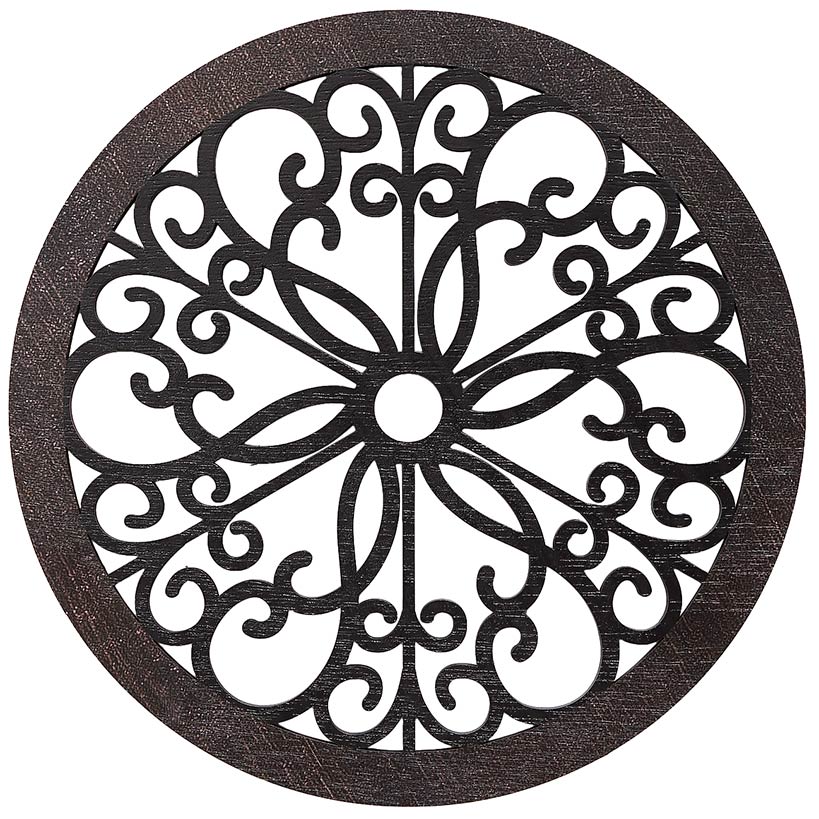 Scrolled Wall Medallion