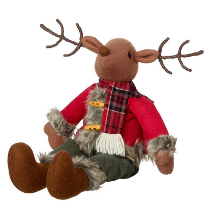 Ready for Winter Woodsy Figure or Set of 2 Ornaments