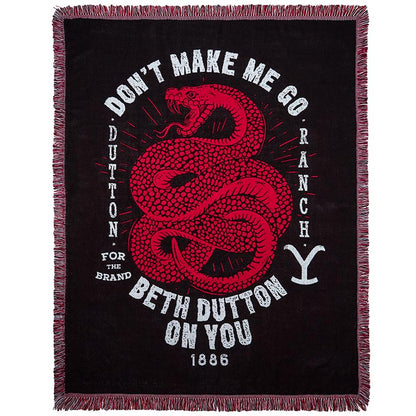 Yellowstone Woven Jacquard Throw 46" x 60"