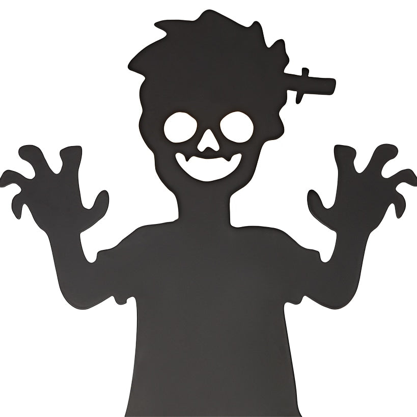 Halloween Zombie Stake Boy or Girl Silhouette#select-stake_boy